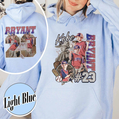 Custom Baseball Player Hoodie, Custom Name Baseball Hoodie, Baseball Mom Custom Hoodie, Bootleg Baseball