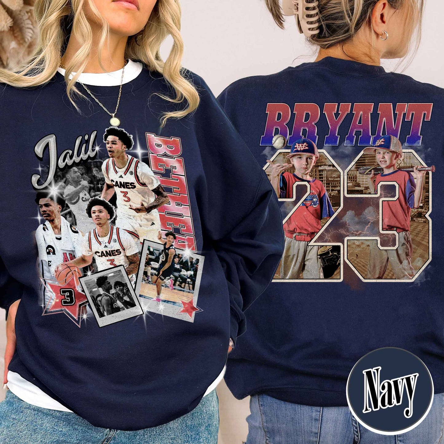 Custom Baseball Player Sweatshirt, Custom Name Baseball Sweatshirt, Baseball Mom Custom Sweatshirt, Bootleg Baseball