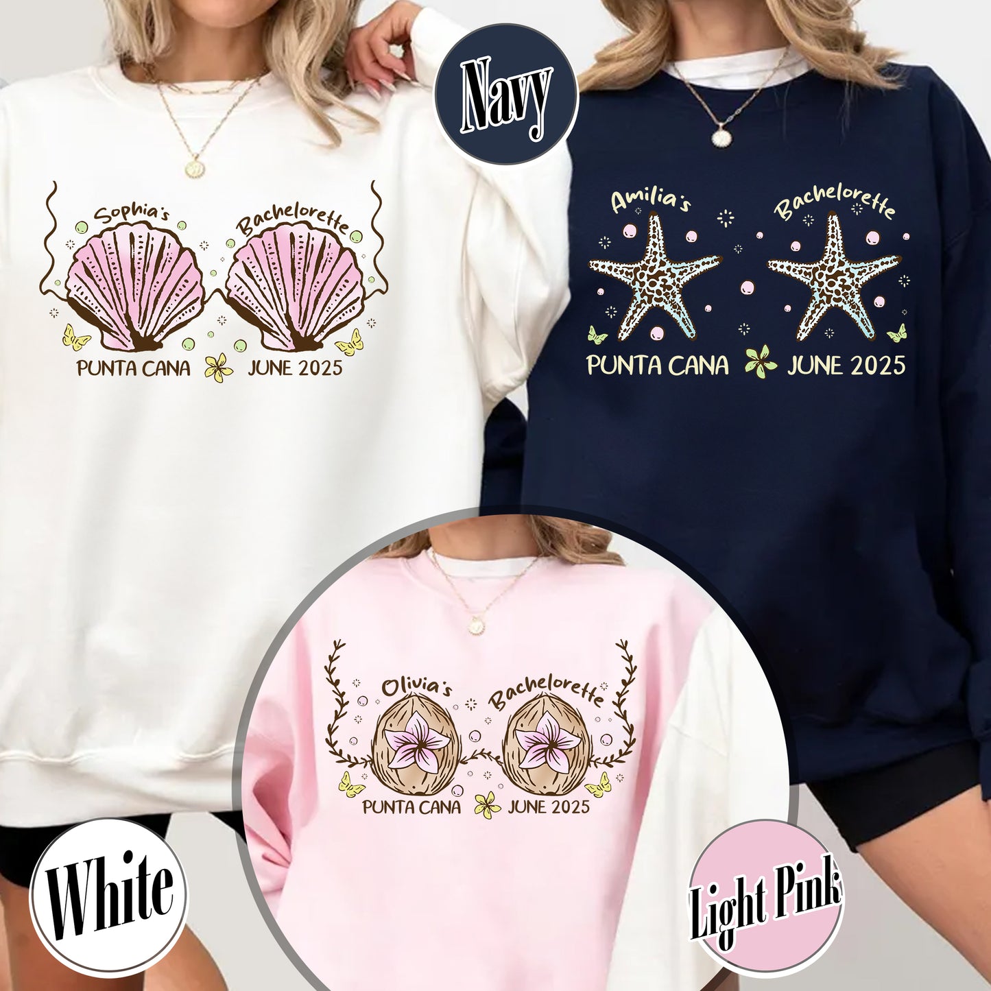 Custom Beach Bachelorette Sweatshirt, Mermaid Bachelorette Sweatshirts, Coastal Bachelorette Sweatshirts, Last Splash Bachelorette Sweatshirthirts