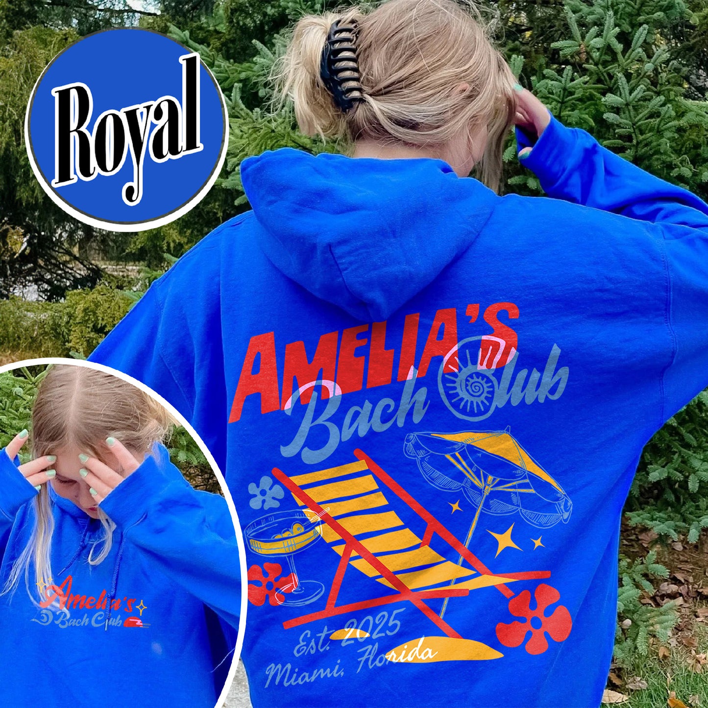 Custom Beach Bachelorette Hoodie, Mermaid Bachelorette Hoodie, Coastal Bachelorette Hoodie, Last Splash Bachelorette Hoodie