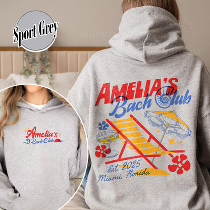 Custom Beach Bachelorette Hoodie, Mermaid Bachelorette Hoodie, Coastal Bachelorette Hoodie, Last Splash Bachelorette Hoodie