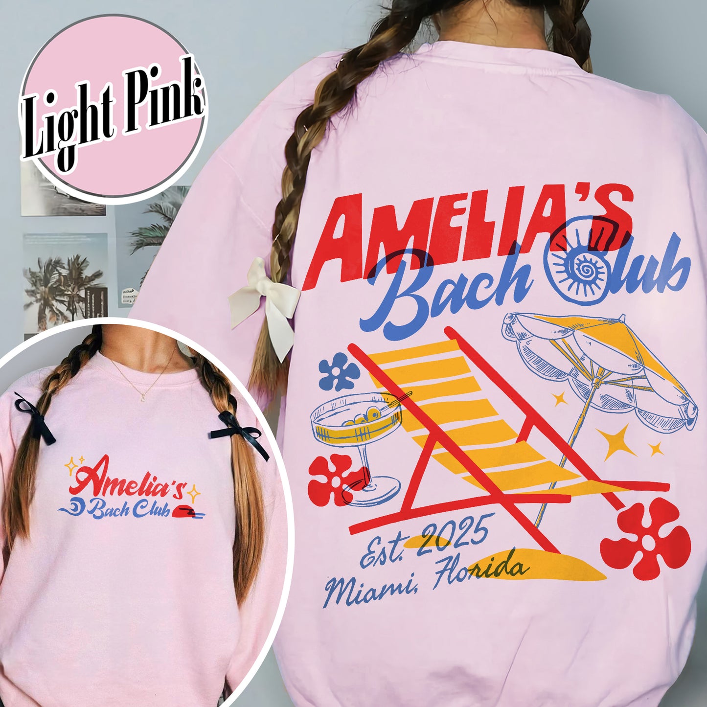 Custom Beach Bachelorette Sweatshirt, Mermaid Bachelorette Sweatshirts, Coastal Bachelorette Sweatshirts, Last Splash Bachelorette Sweatshirts