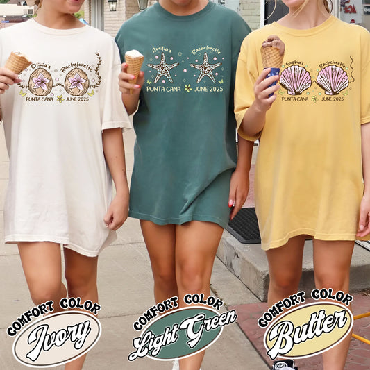 Custom Beach Bachelorette Shirt, Mermaid Bachelorette Shirts, Coastal Bachelorette Shirts, Last Splash Bachelorette Shirts