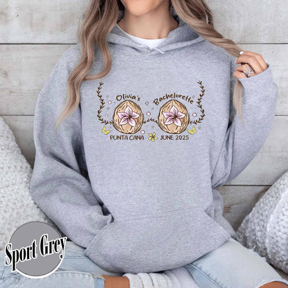 Custom Beach Bachelorette hoodie, Mermaid Bachelorette hoodie, Coastal Bachelorette hoodie, Last Splash Bachelorette hoodie