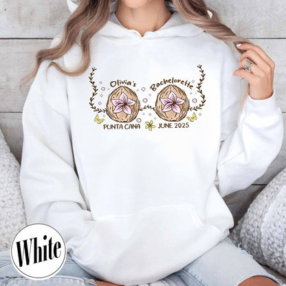 Custom Beach Bachelorette hoodie, Mermaid Bachelorette hoodie, Coastal Bachelorette hoodie, Last Splash Bachelorette hoodie