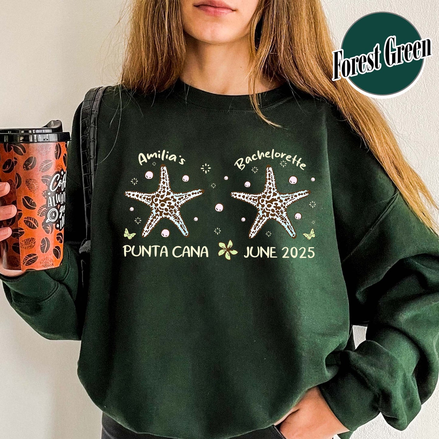 Custom Beach Bachelorette Sweatshirt, Mermaid Bachelorette Sweatshirts, Coastal Bachelorette Sweatshirts, Last Splash Bachelorette Sweatshirthirts