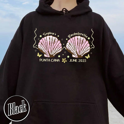 Custom Beach Bachelorette hoodie, Mermaid Bachelorette hoodie, Coastal Bachelorette hoodie, Last Splash Bachelorette hoodie