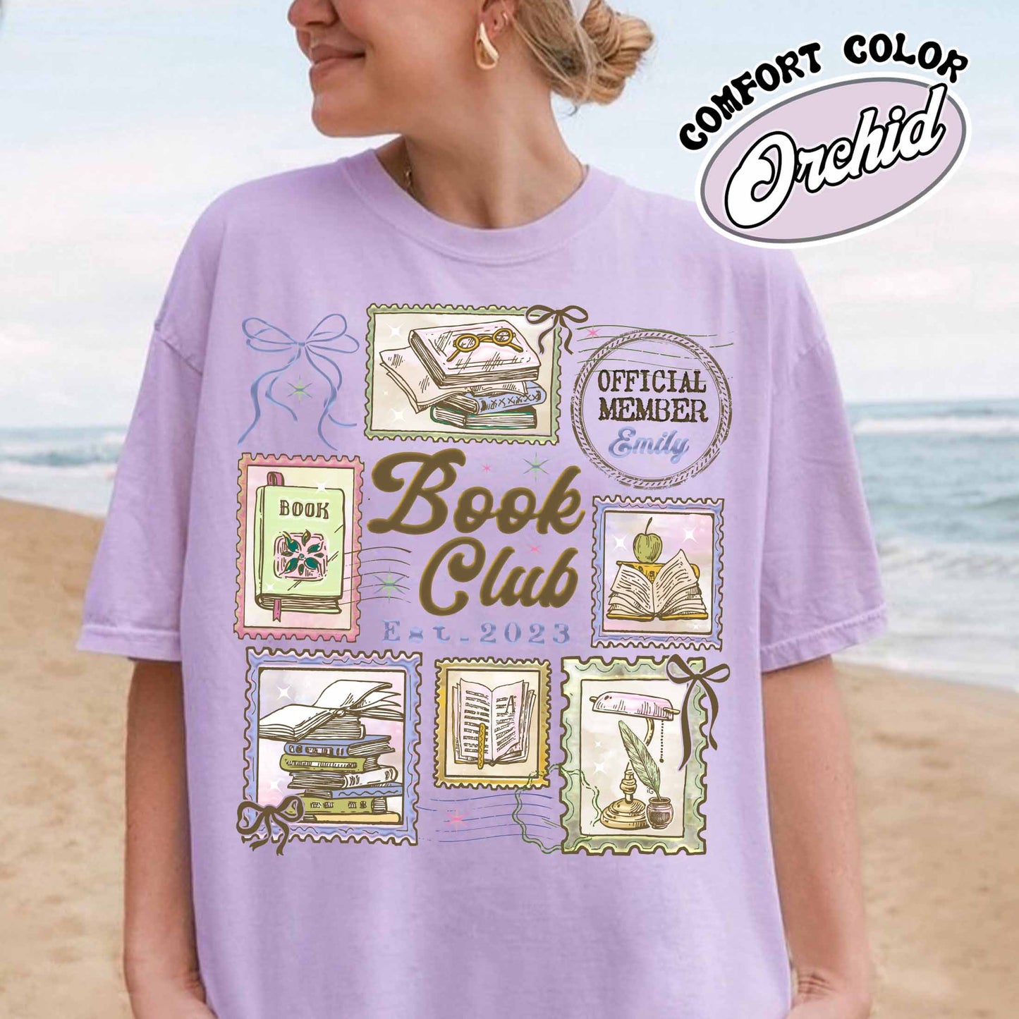 Custom Book Club Tshirt,Personalized Bookish Shirt, Reading Lover T-Shirt, Reading Crew Shirt, Bookworm Tee,Custom Members Book Club Shirt