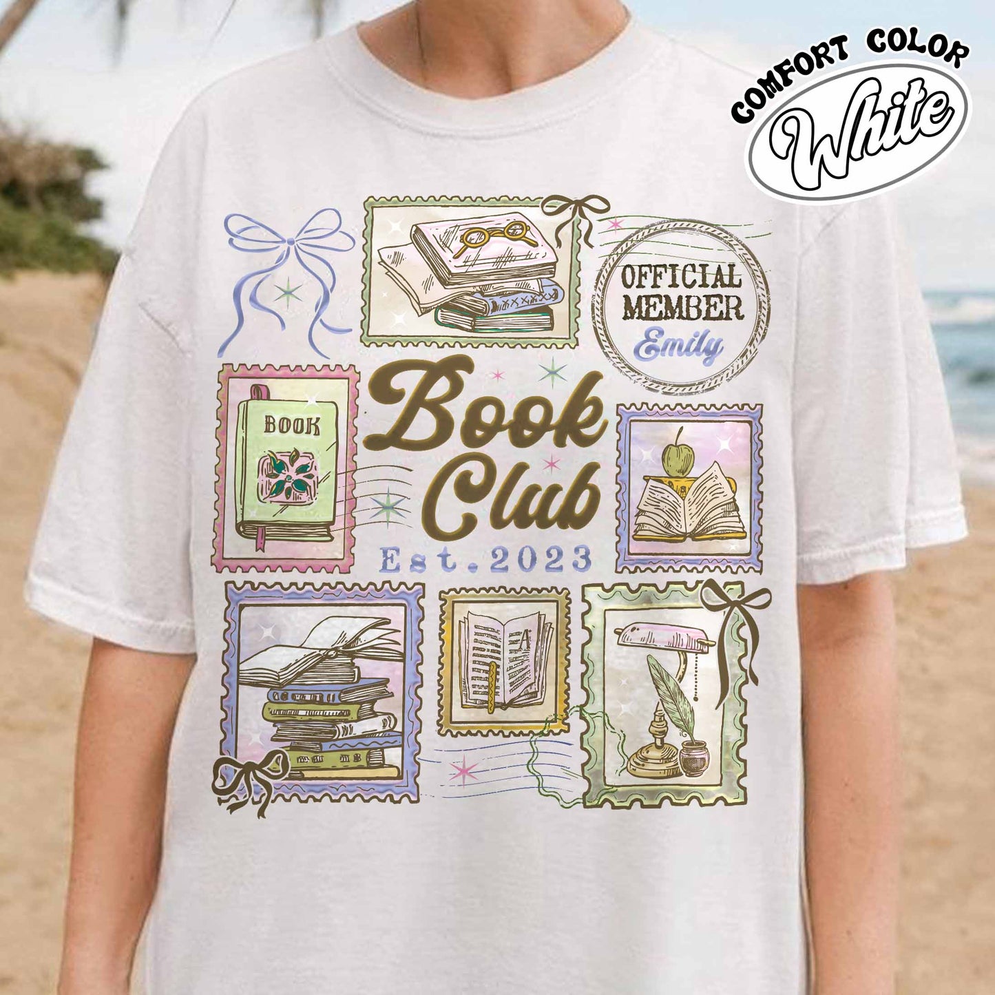 Custom Book Club Tshirt,Personalized Bookish Shirt, Reading Lover T-Shirt, Reading Crew Shirt, Bookworm Tee,Custom Members Book Club Shirt