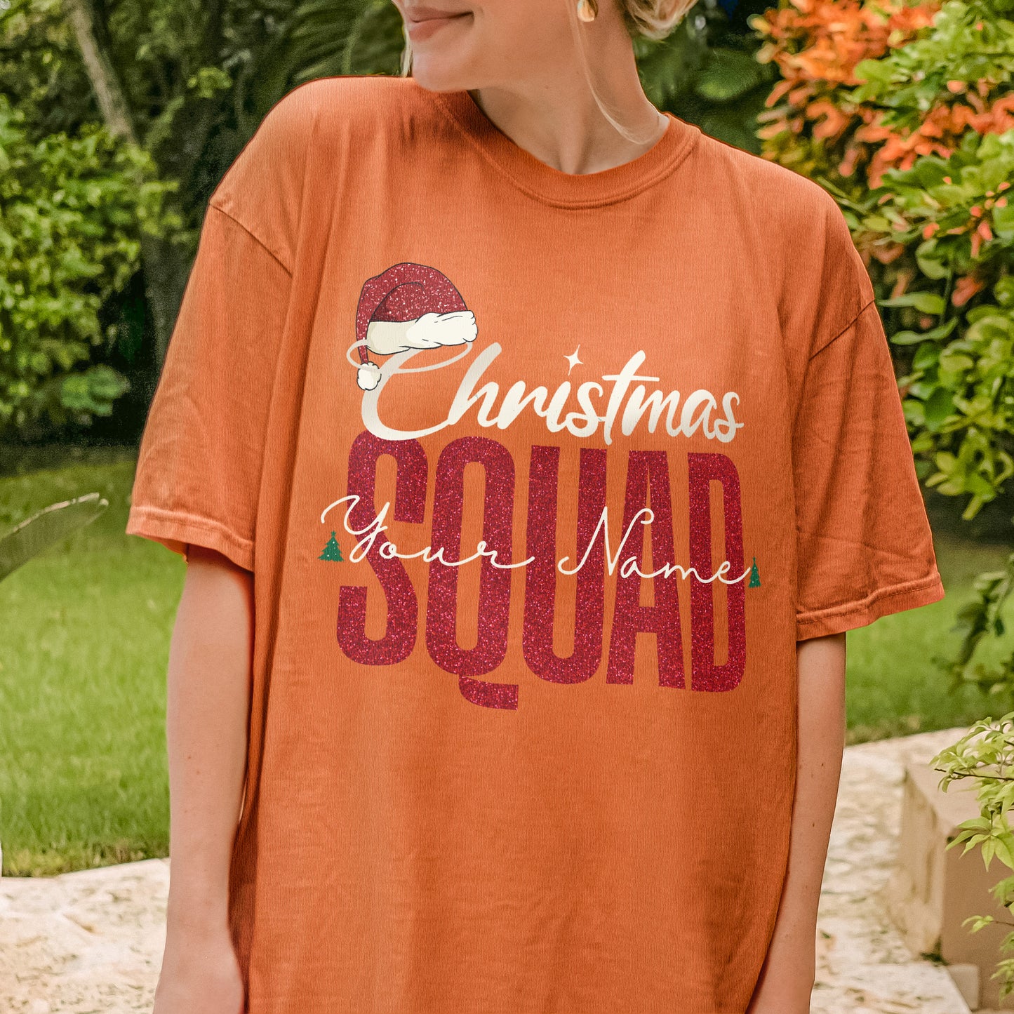 Custom Matching Family Christmas Squad Shirt