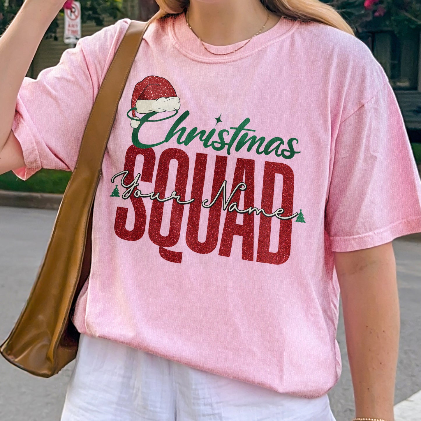 Custom Matching Family Christmas Squad Shirt