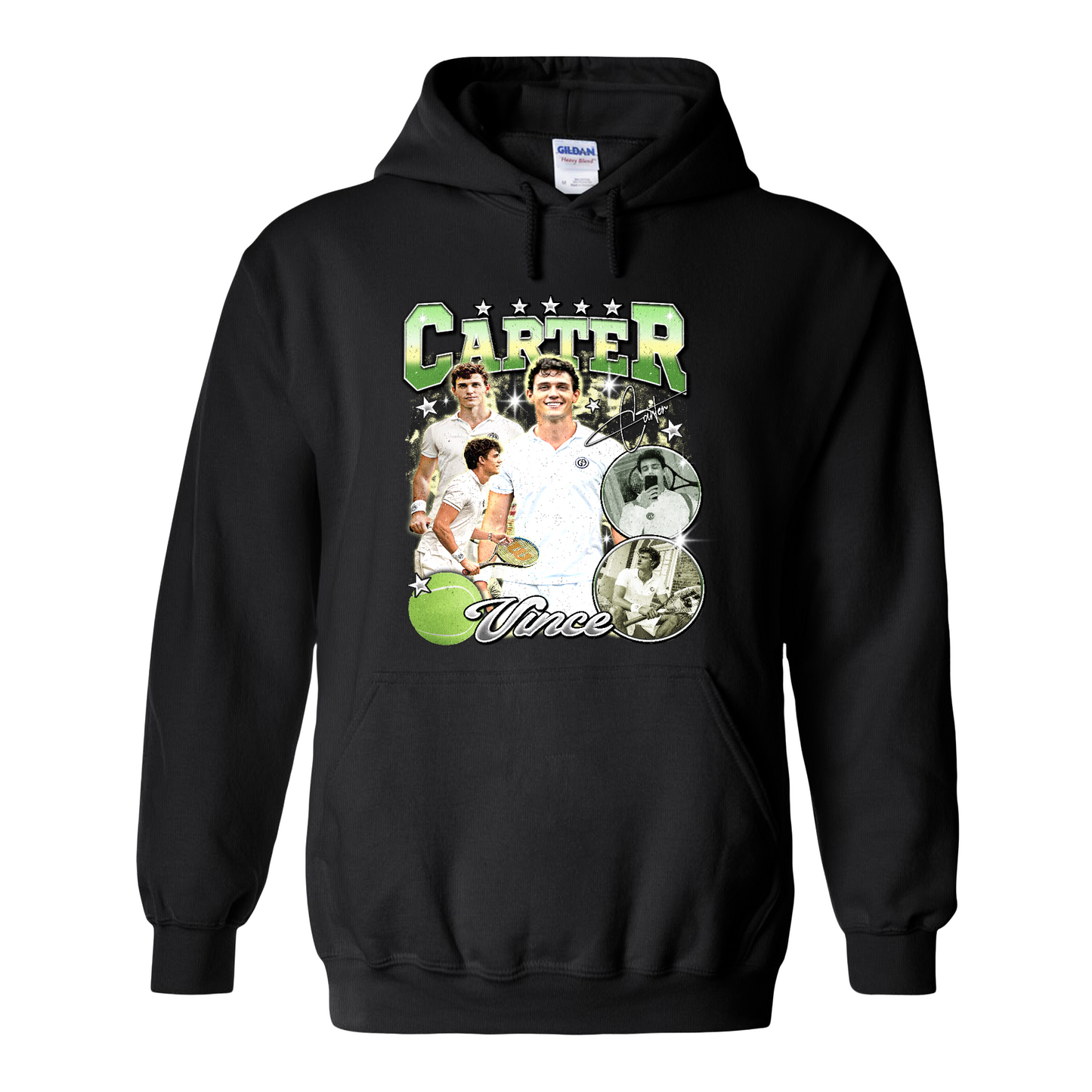 Custom Picture Tennis Hoodie,American Professional Tennis Player Hoodie, Custom Tennis Tournament Gift