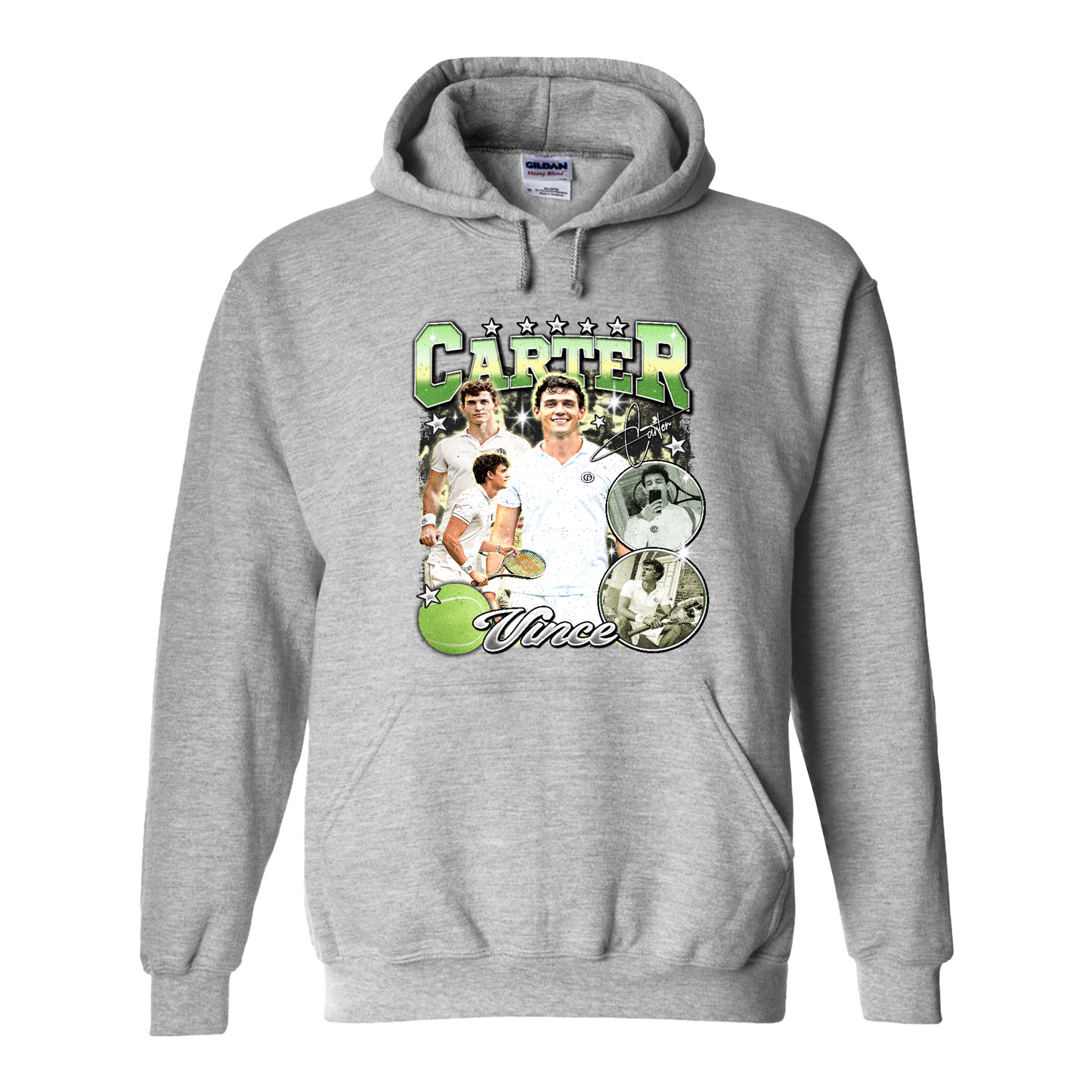 Custom Picture Tennis Hoodie,American Professional Tennis Player Hoodie, Custom Tennis Tournament Gift