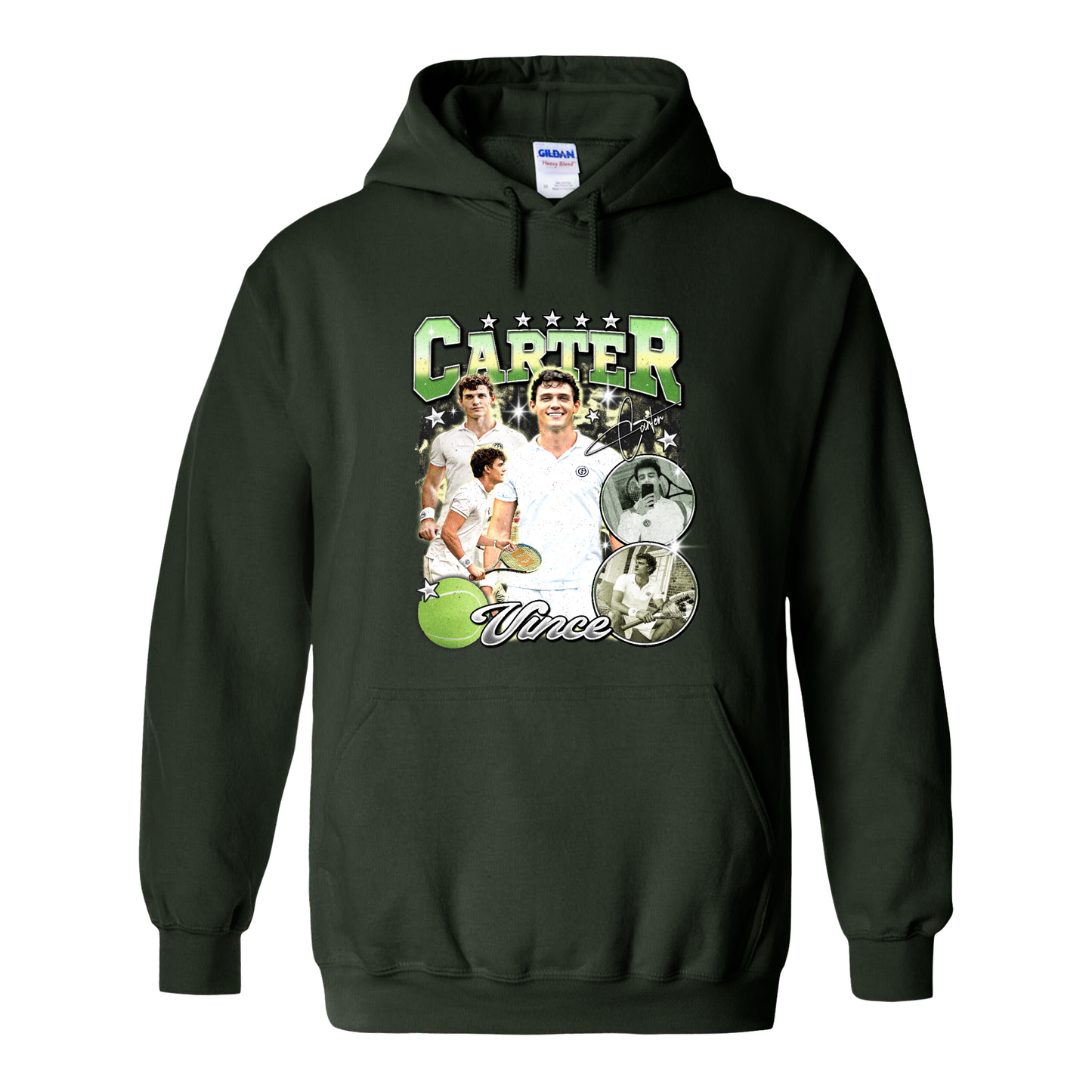 Custom Picture Tennis Hoodie,American Professional Tennis Player Hoodie, Custom Tennis Tournament Gift