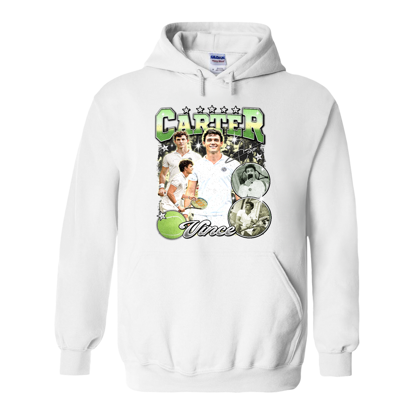 Custom Picture Tennis Hoodie,American Professional Tennis Player Hoodie, Custom Tennis Tournament Gift