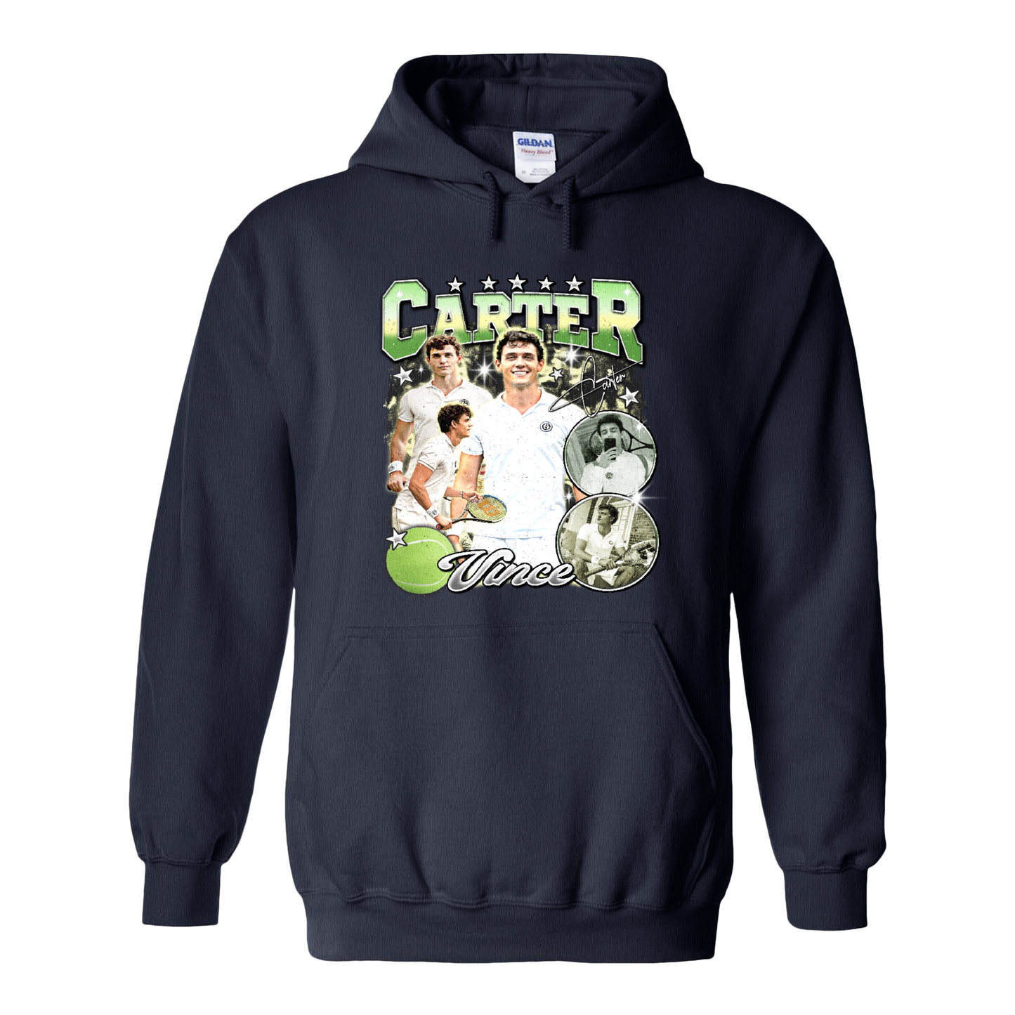 Custom Picture Tennis Hoodie,American Professional Tennis Player Hoodie, Custom Tennis Tournament Gift