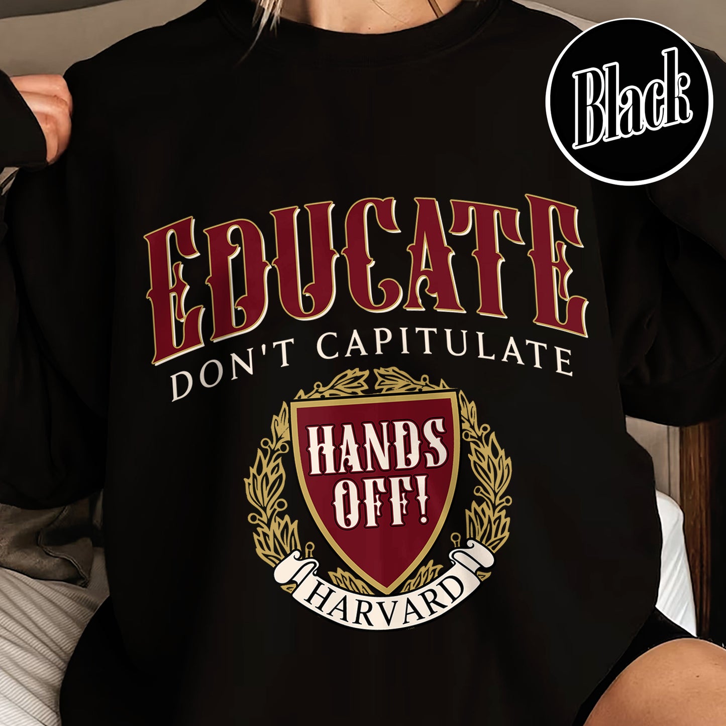 DEI Funding Cut Sweatshirt, Protect Higher Education Sweatshirt, Support Harvard Sweatshirt, FDT Sweatshirt