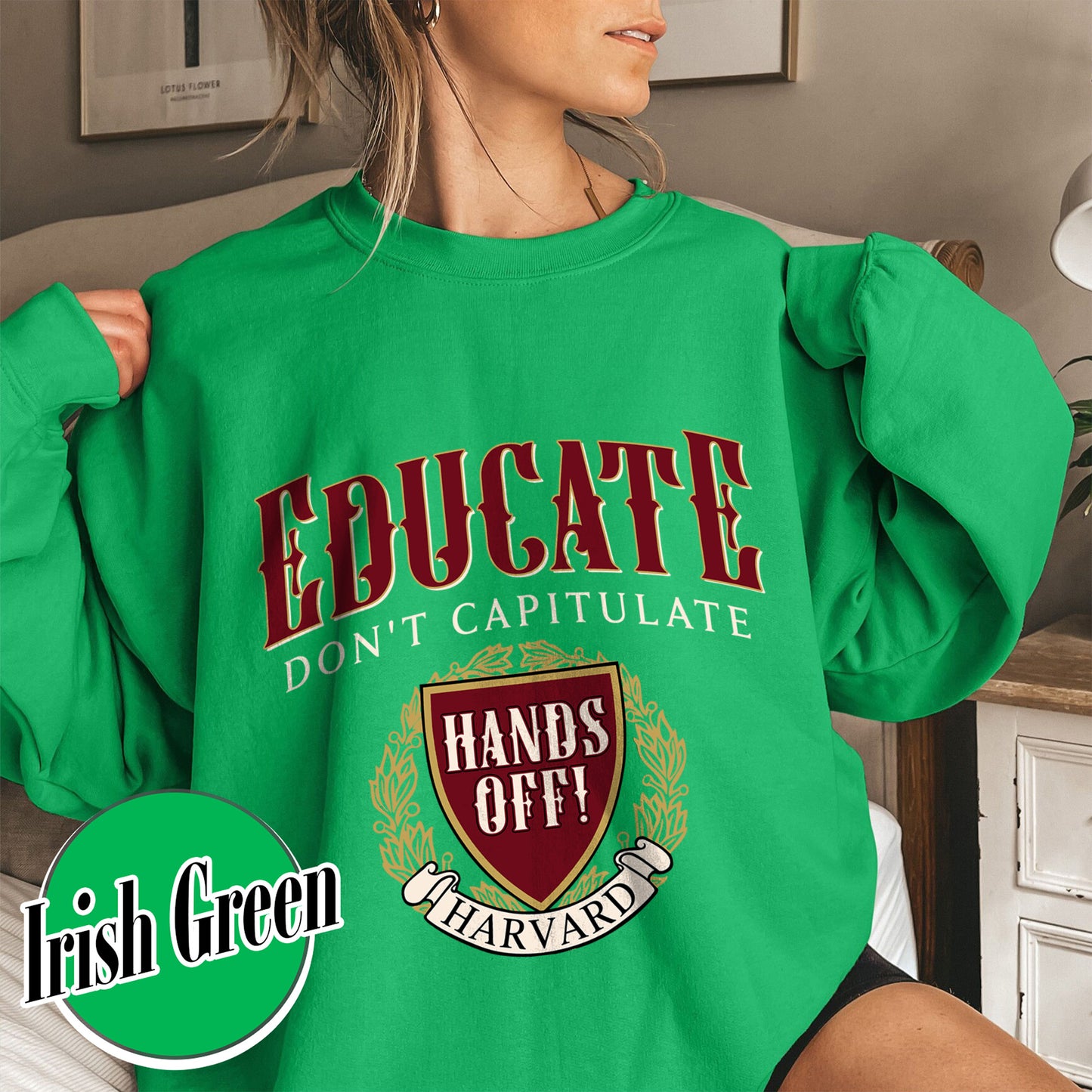 DEI Funding Cut Sweatshirt, Protect Higher Education Sweatshirt, Support Harvard Sweatshirt, FDT Sweatshirt