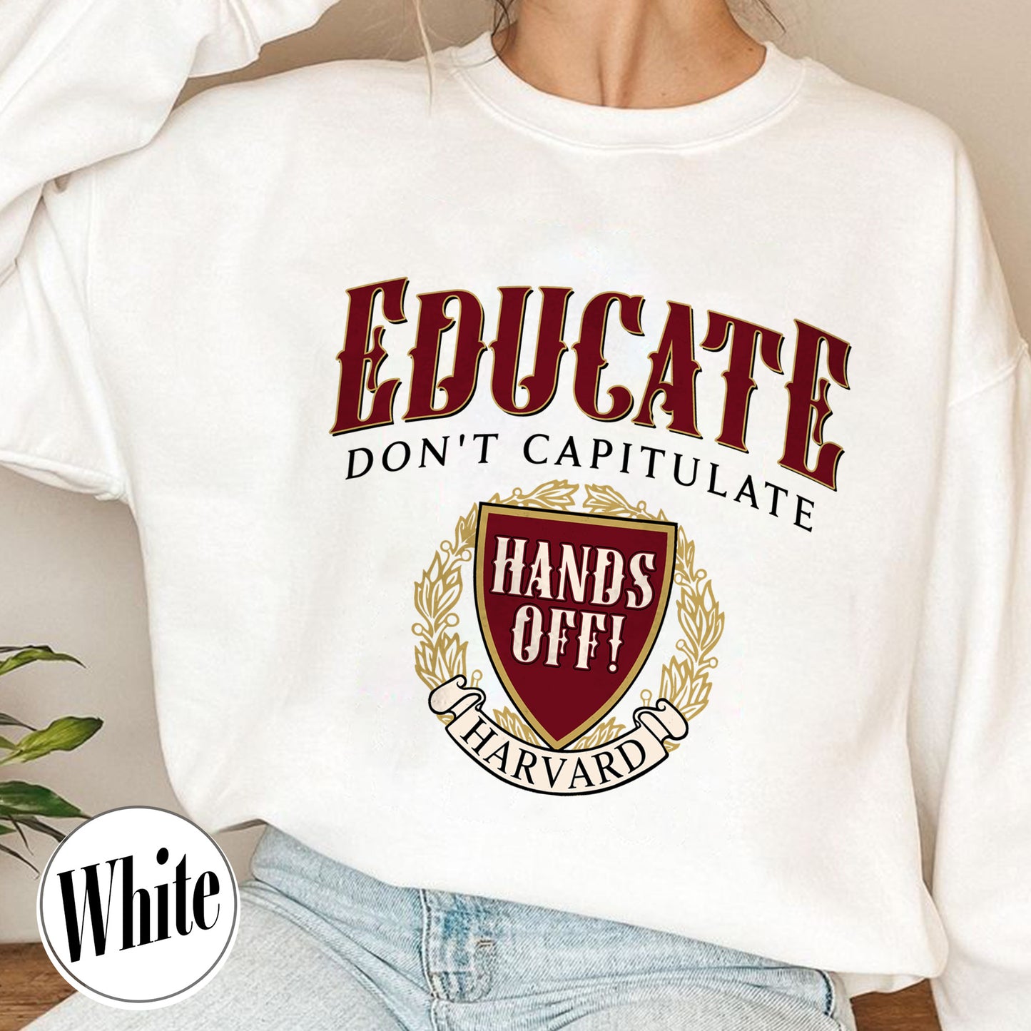DEI Funding Cut Sweatshirt, Protect Higher Education Sweatshirt, Support Harvard Sweatshirt, FDT Sweatshirt