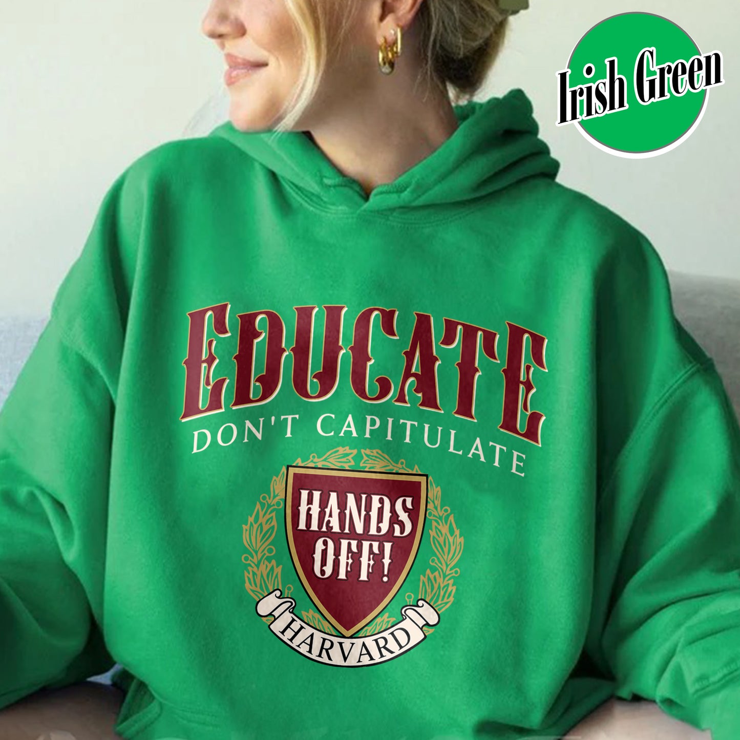 DEI Funding Cut Hoodie, Protect Higher Education Hoodie, Support Harvard Hoodie, FDT Hoodie