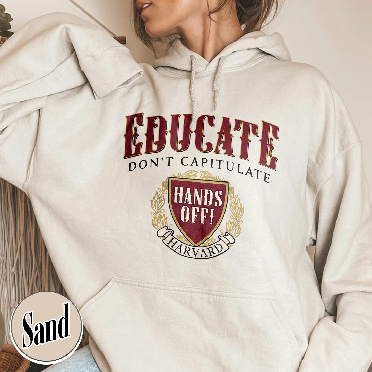DEI Funding Cut Hoodie, Protect Higher Education Hoodie, Support Harvard Hoodie, FDT Hoodie
