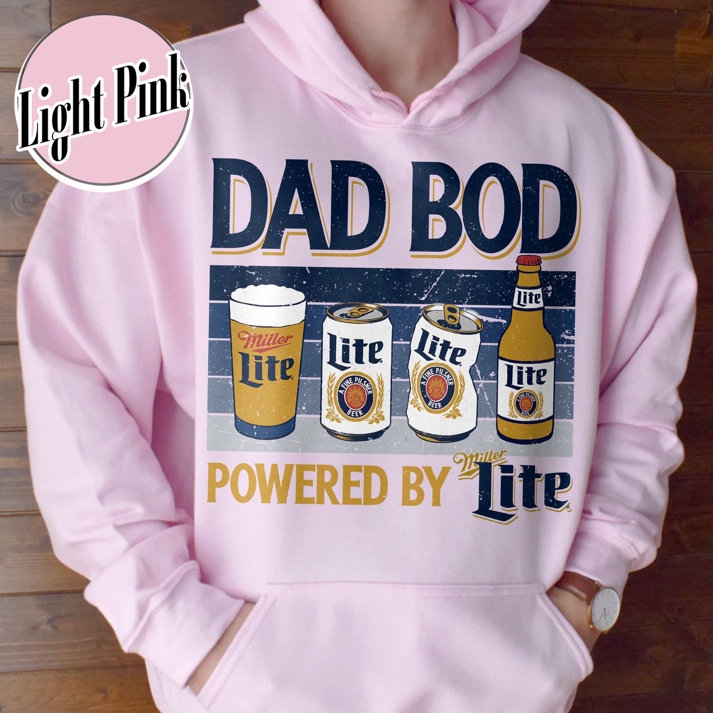 Dad Bod Hoodie, Father's Day Hoodie, Dad Bod Powered Hoodie,Dad Bod Powered By Hoodie