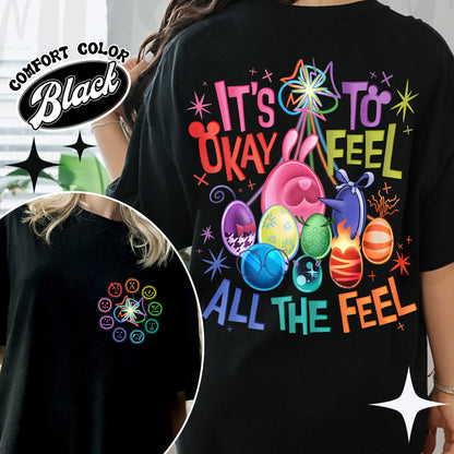 Mental Health Matter Comfort Colors Shirt,It's Okay To Feel All The Feels Shirt,Teacher Shirt, Gift for Teacher