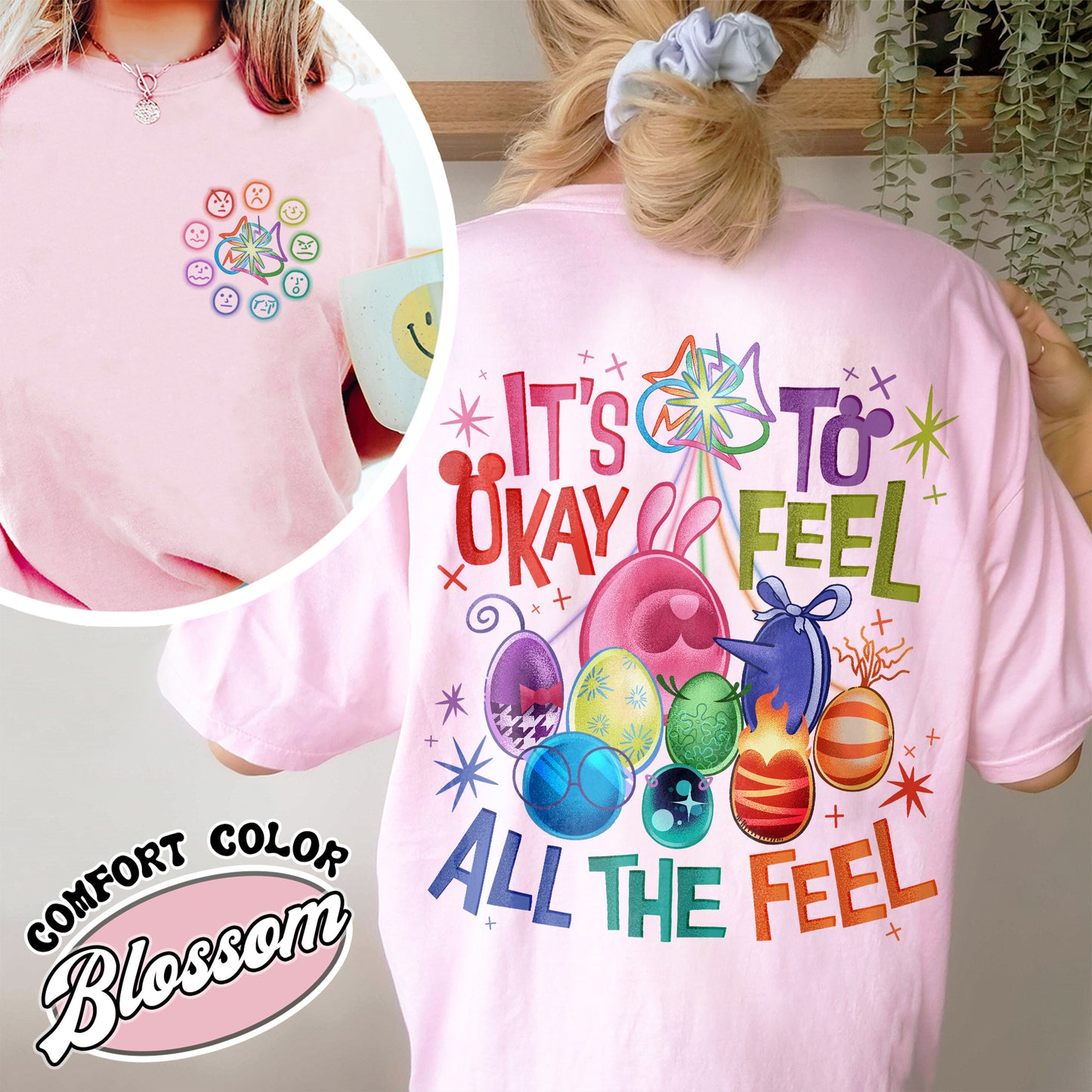 Mental Health Matter Comfort Colors Shirt,It's Okay To Feel All The Feels Shirt,Teacher Shirt, Gift for Teacher