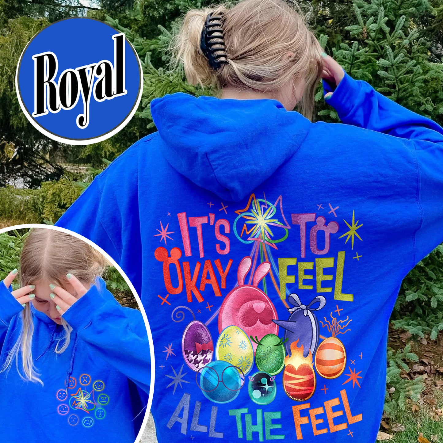 Mental Health Matter Hoodie,It's Okay To Feel All The Feels Hoodie,Teacher Hoodie, Gift for Teacher