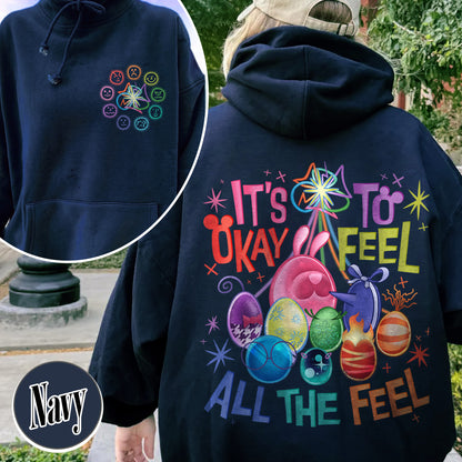 Mental Health Matter Hoodie,It's Okay To Feel All The Feels Hoodie,Teacher Hoodie, Gift for Teacher