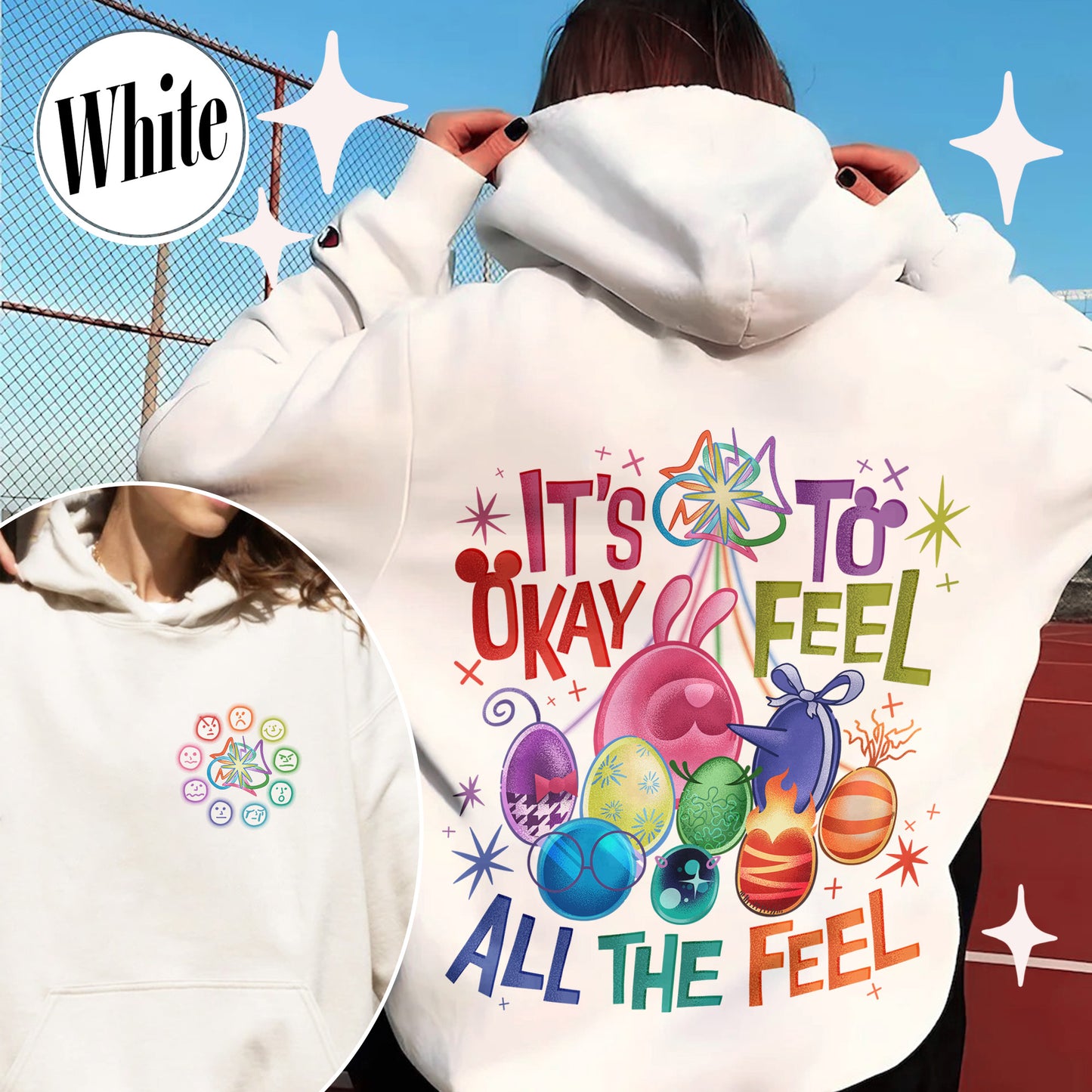 Mental Health Matter Hoodie,It's Okay To Feel All The Feels Hoodie,Teacher Hoodie, Gift for Teacher