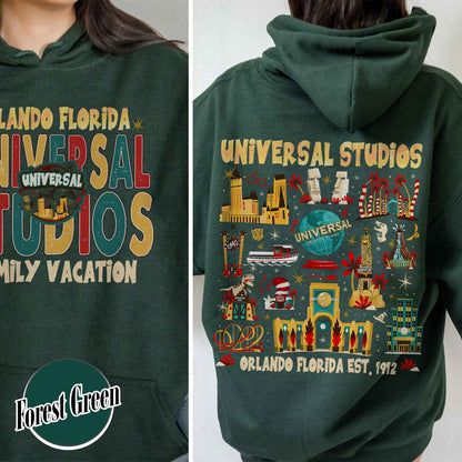 Custom Family Trip Hoodie,Family Trip 2025 Hoodie, Universal Orlando Hoodie