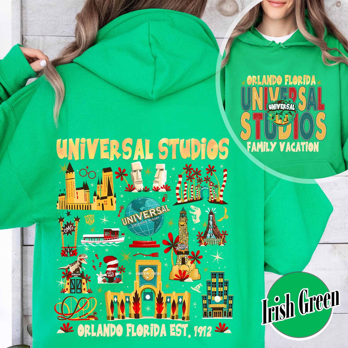 Custom Family Trip Hoodie,Family Trip 2025 Hoodie, Universal Orlando Hoodie