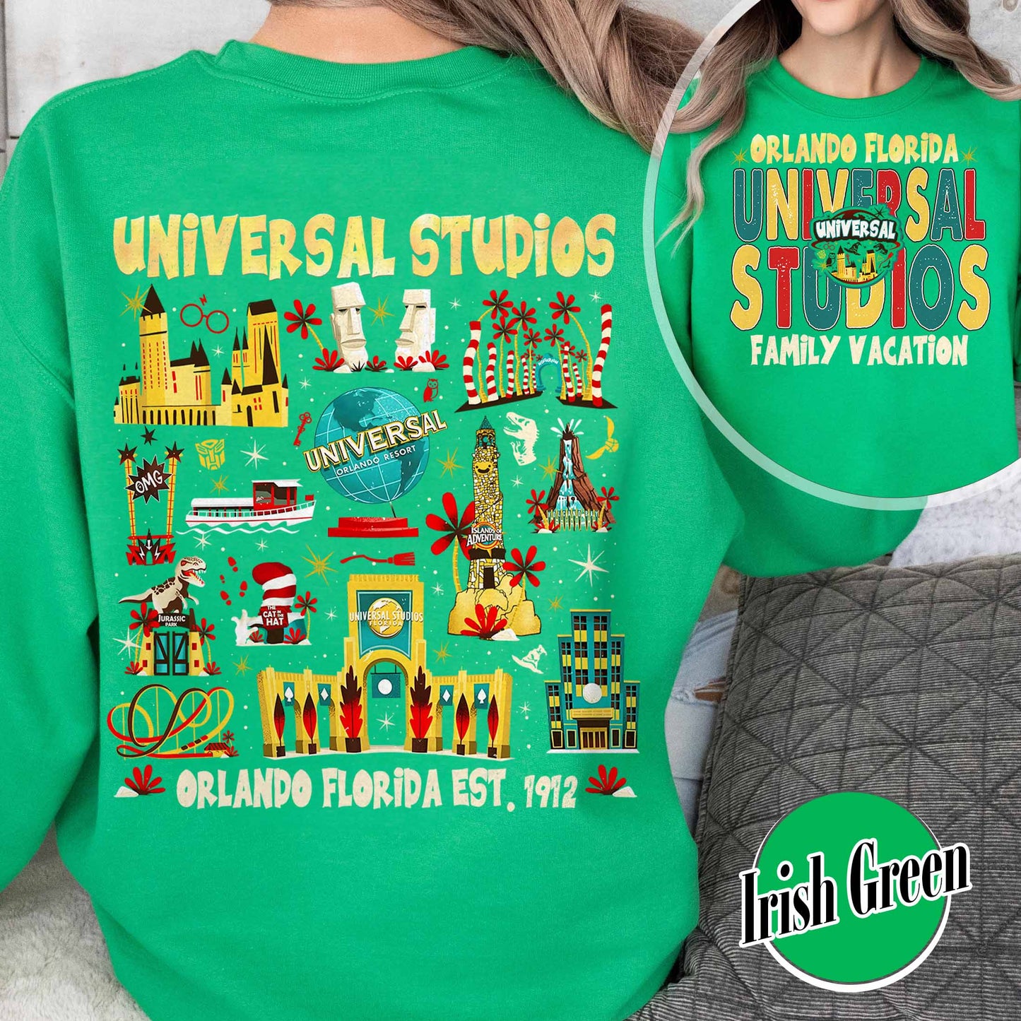 Family Vacation Sweatshirt, Universal Studios 2025 Trip Sweatshirt, Universal Orlando Sweatshirt