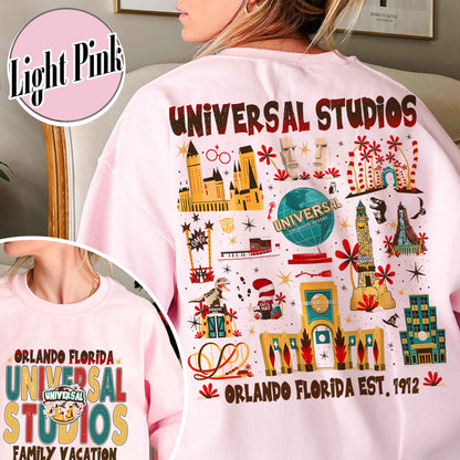 Family Vacation Sweatshirt, Universal Studios 2025 Trip Sweatshirt, Universal Orlando Sweatshirt