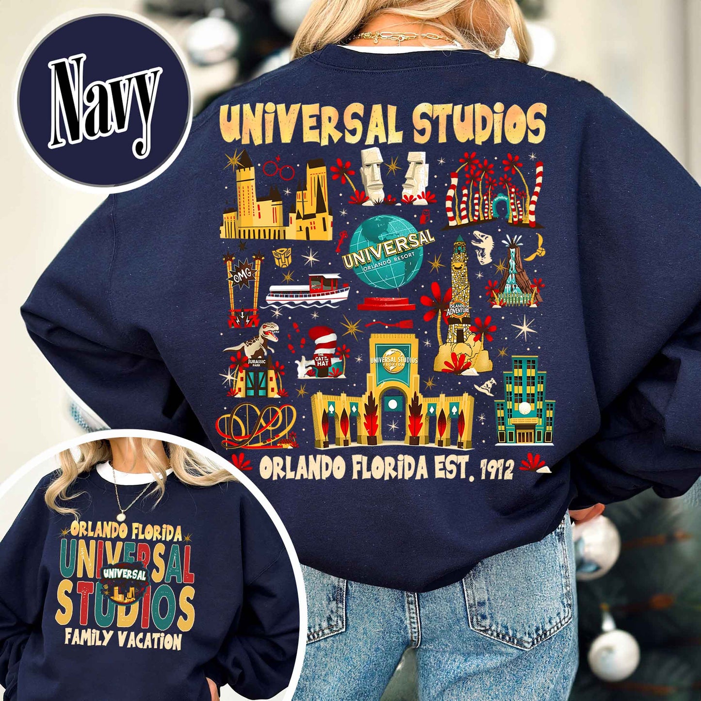 Family Vacation Sweatshirt, Universal Studios 2025 Trip Sweatshirt, Universal Orlando Sweatshirt
