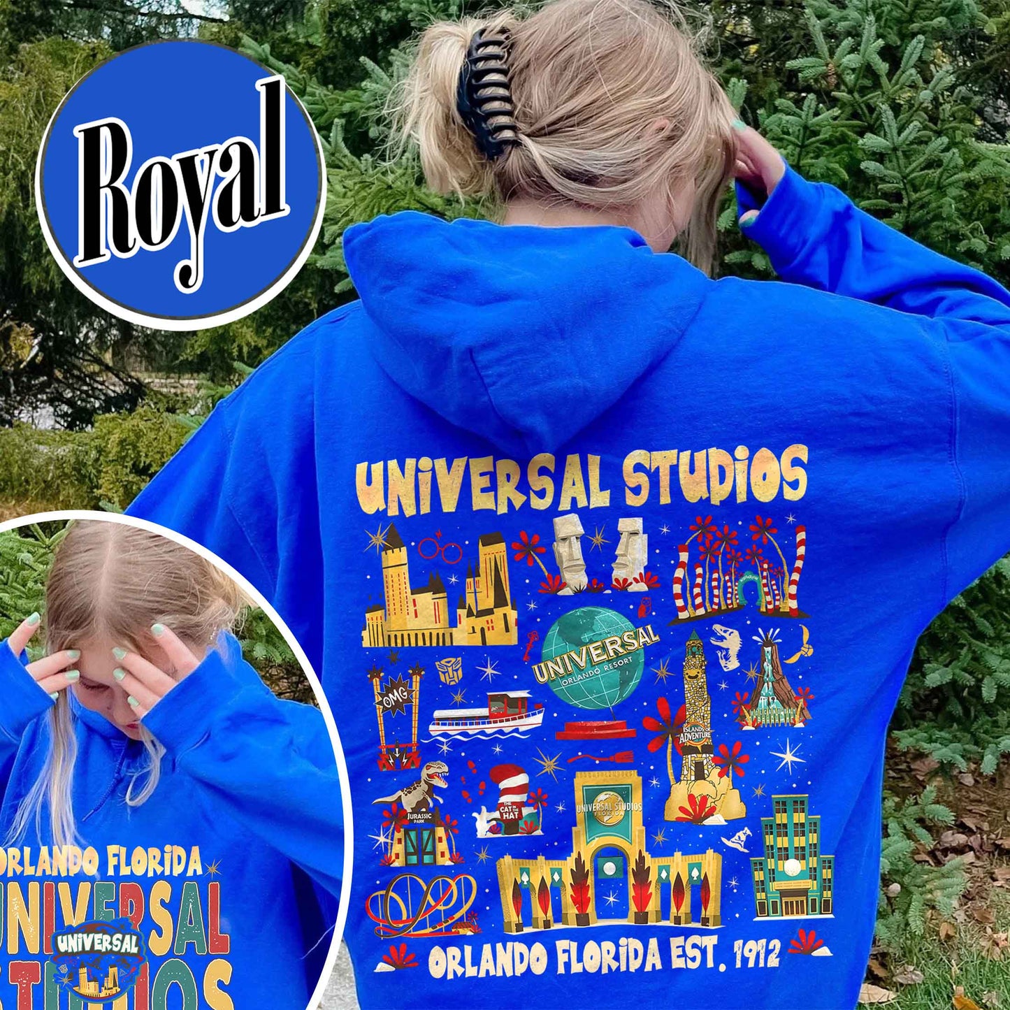 Custom Family Trip Hoodie,Family Trip 2025 Hoodie, Universal Orlando Hoodie