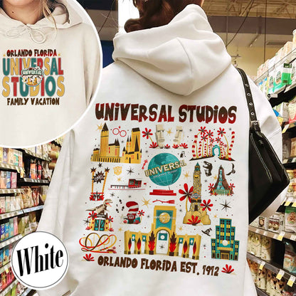 Custom Family Trip Hoodie,Family Trip 2025 Hoodie, Universal Orlando Hoodie