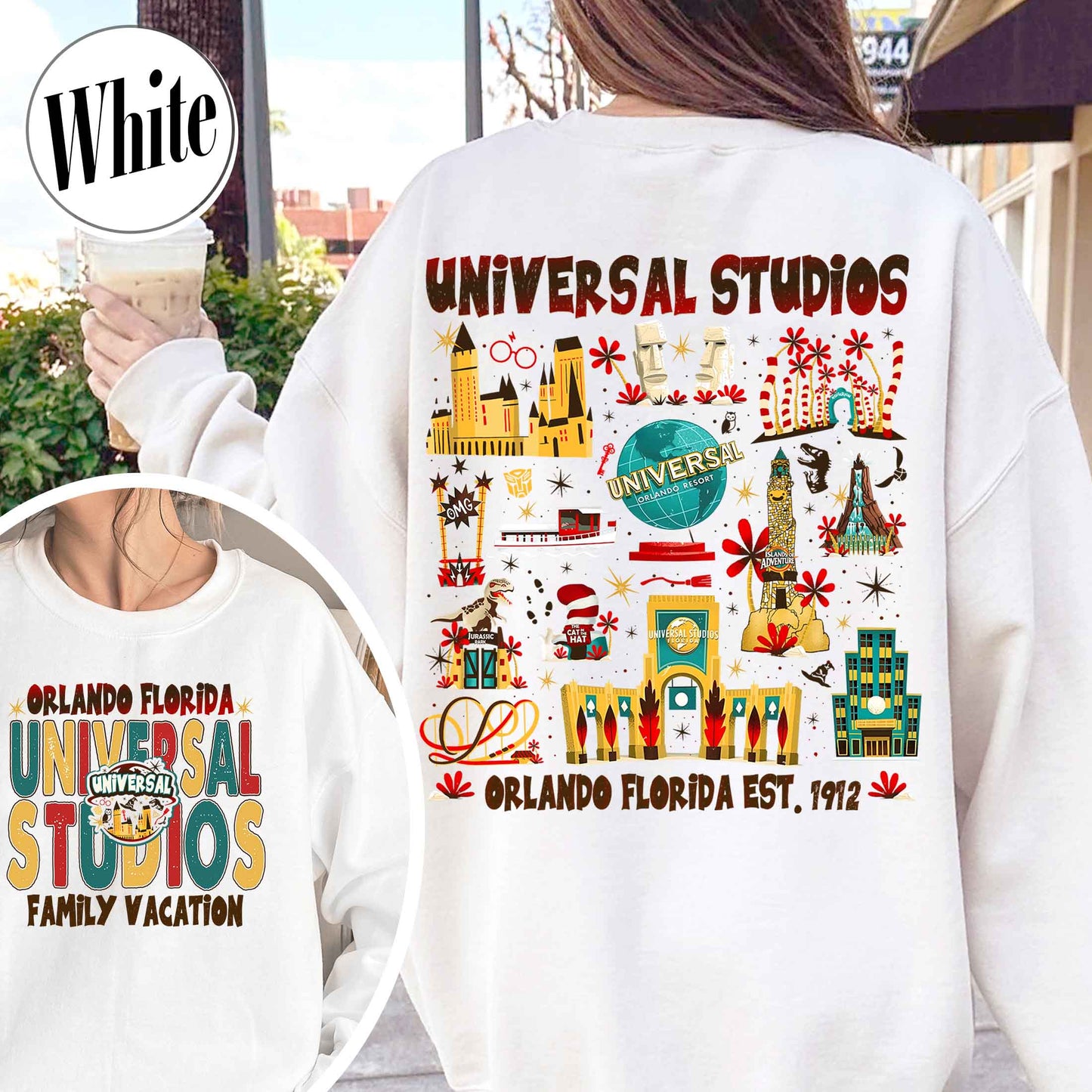 Family Vacation Sweatshirt, Universal Studios 2025 Trip Sweatshirt, Universal Orlando Sweatshirt