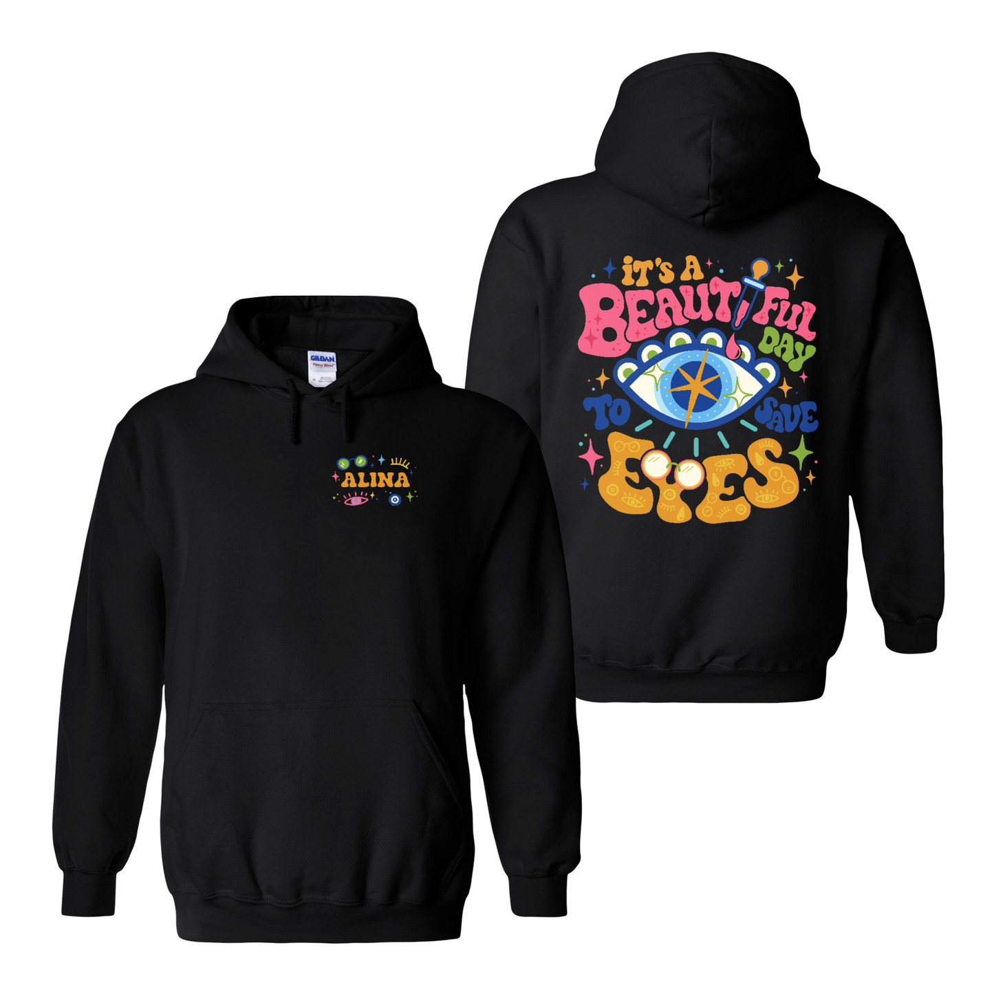 Eye Doctor Hoodie, It's A Beautiful Day To Save Eyes Hoodie,Gift For Graduation