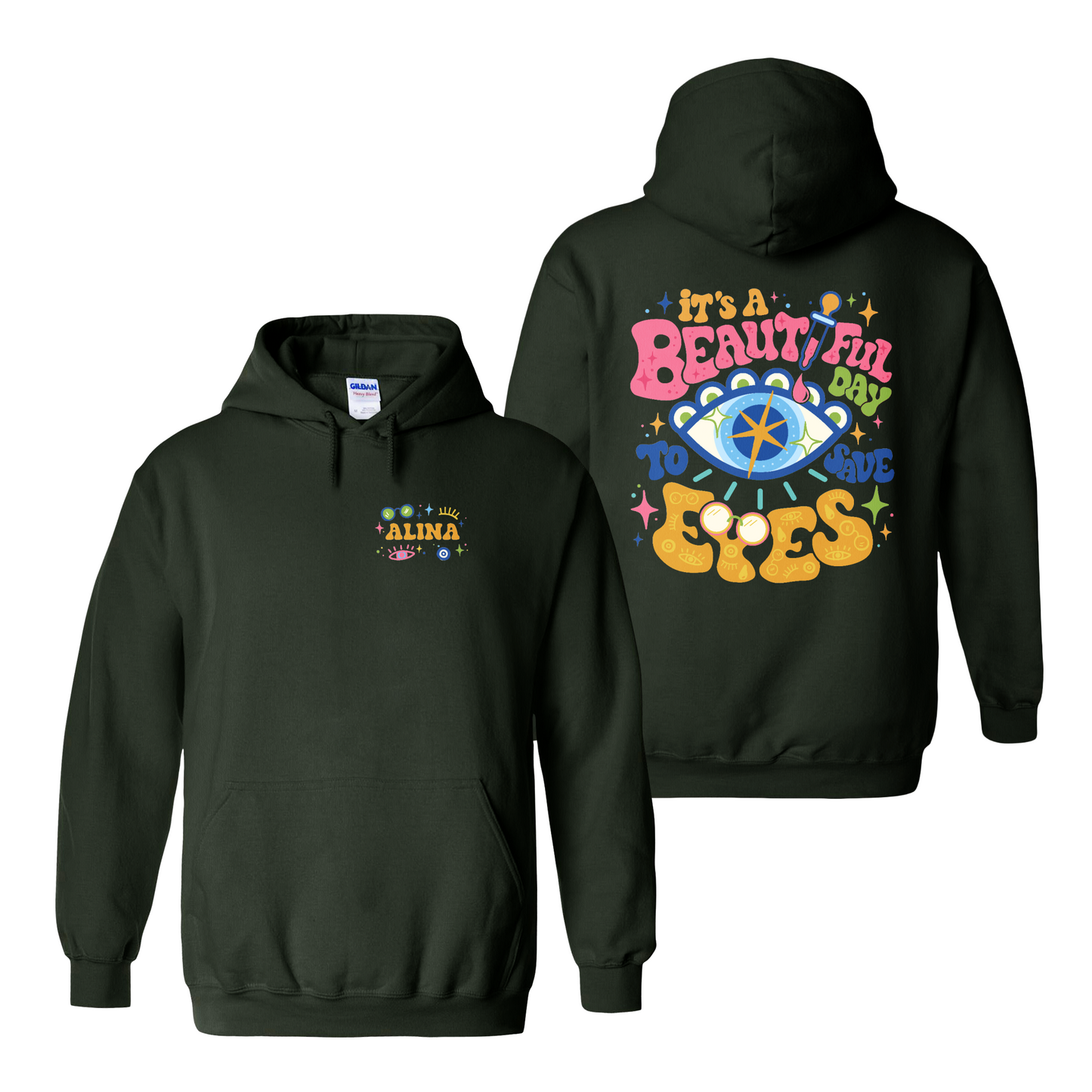 Eye Doctor Hoodie, It's A Beautiful Day To Save Eyes Hoodie,Gift For Graduation