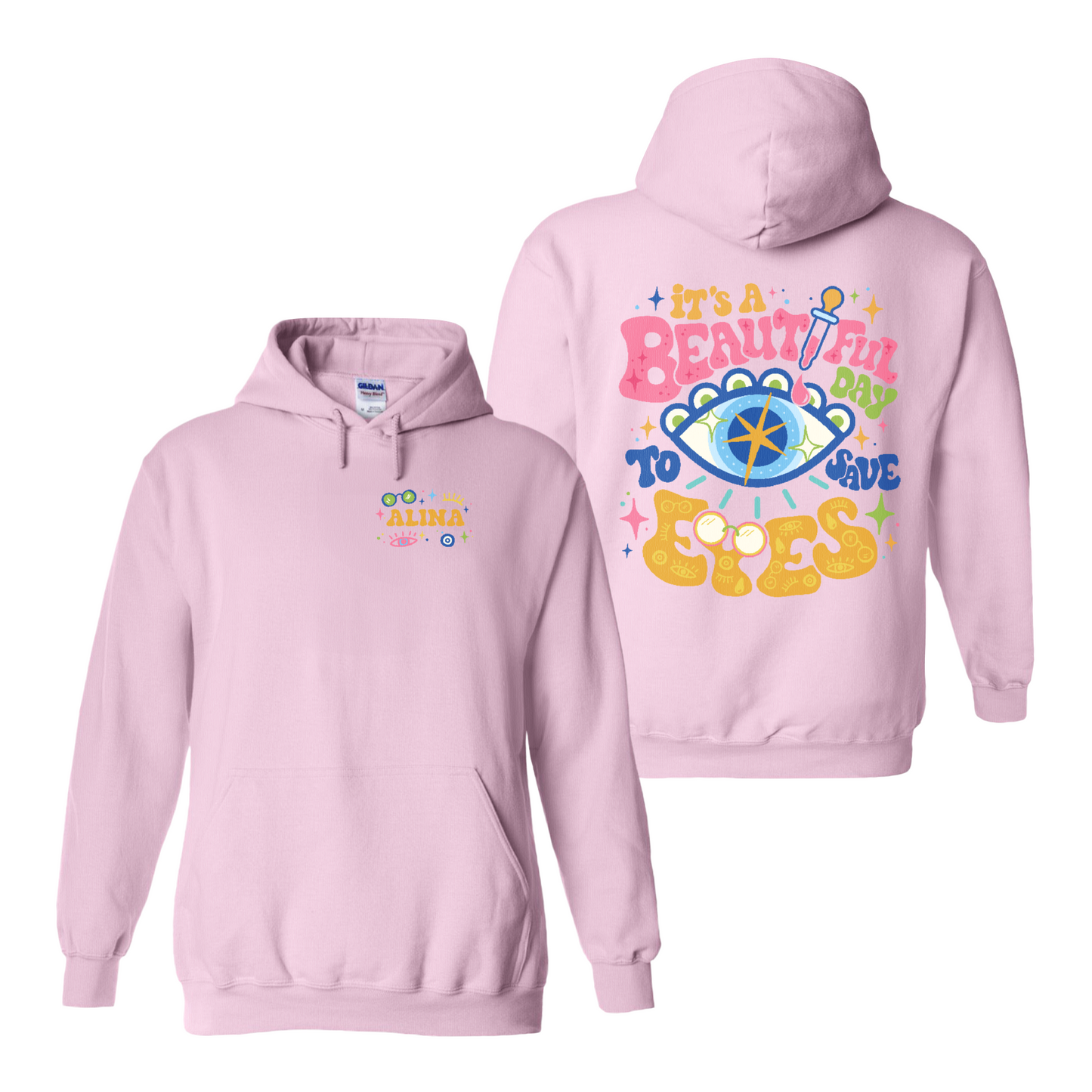 Eye Doctor Hoodie, It's A Beautiful Day To Save Eyes Hoodie,Gift For Graduation