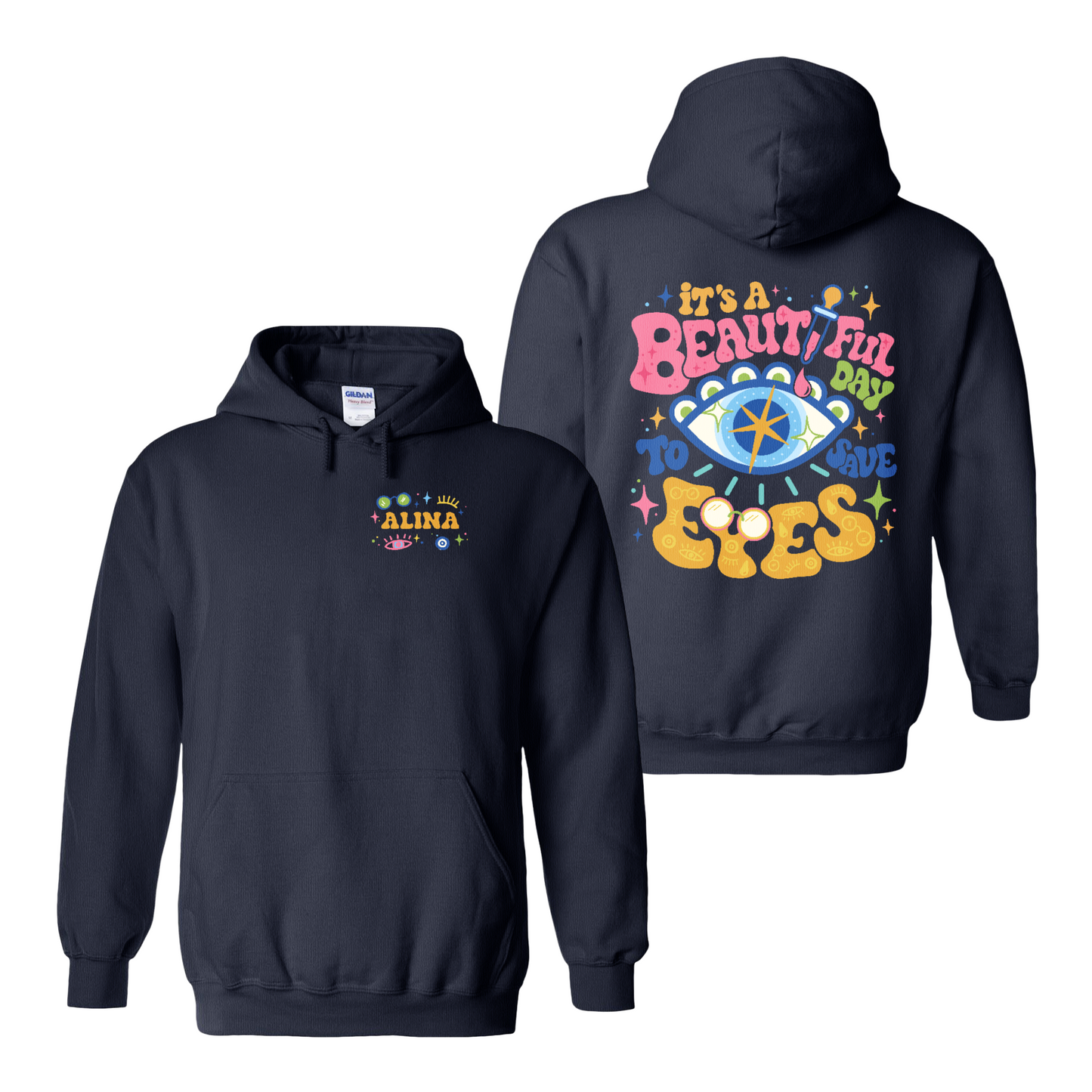 Eye Doctor Hoodie, It's A Beautiful Day To Save Eyes Hoodie,Gift For Graduation