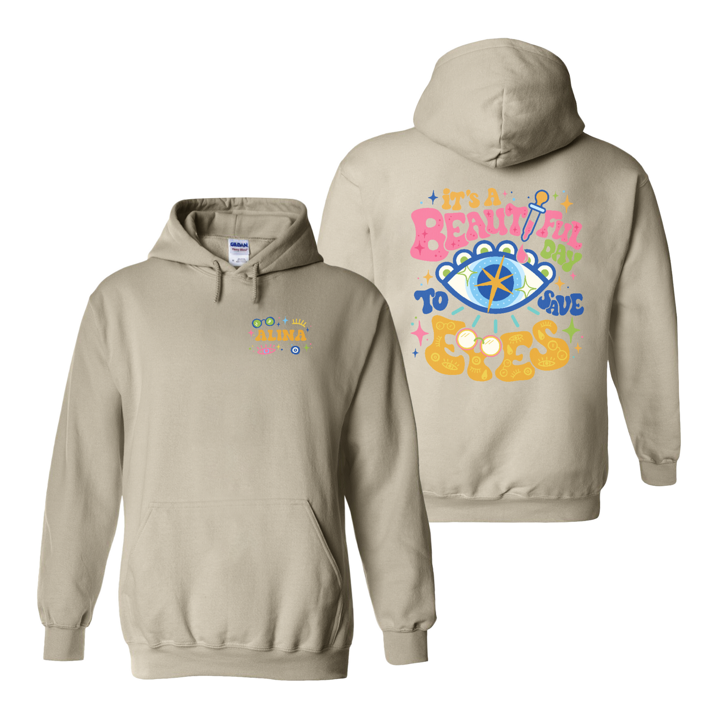 Eye Doctor Hoodie, It's A Beautiful Day To Save Eyes Hoodie,Gift For Graduation