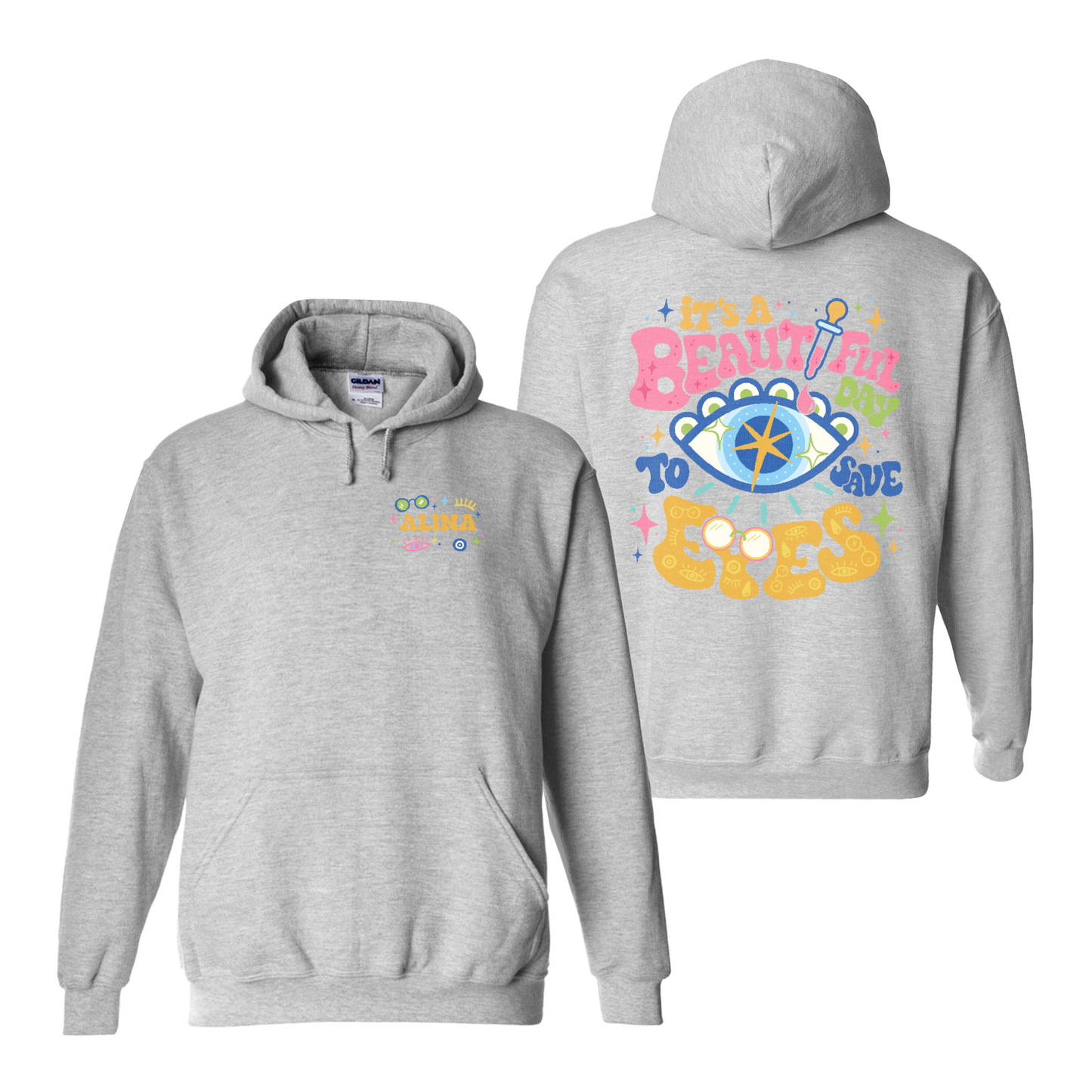 Eye Doctor Hoodie, It's A Beautiful Day To Save Eyes Hoodie,Gift For Graduation