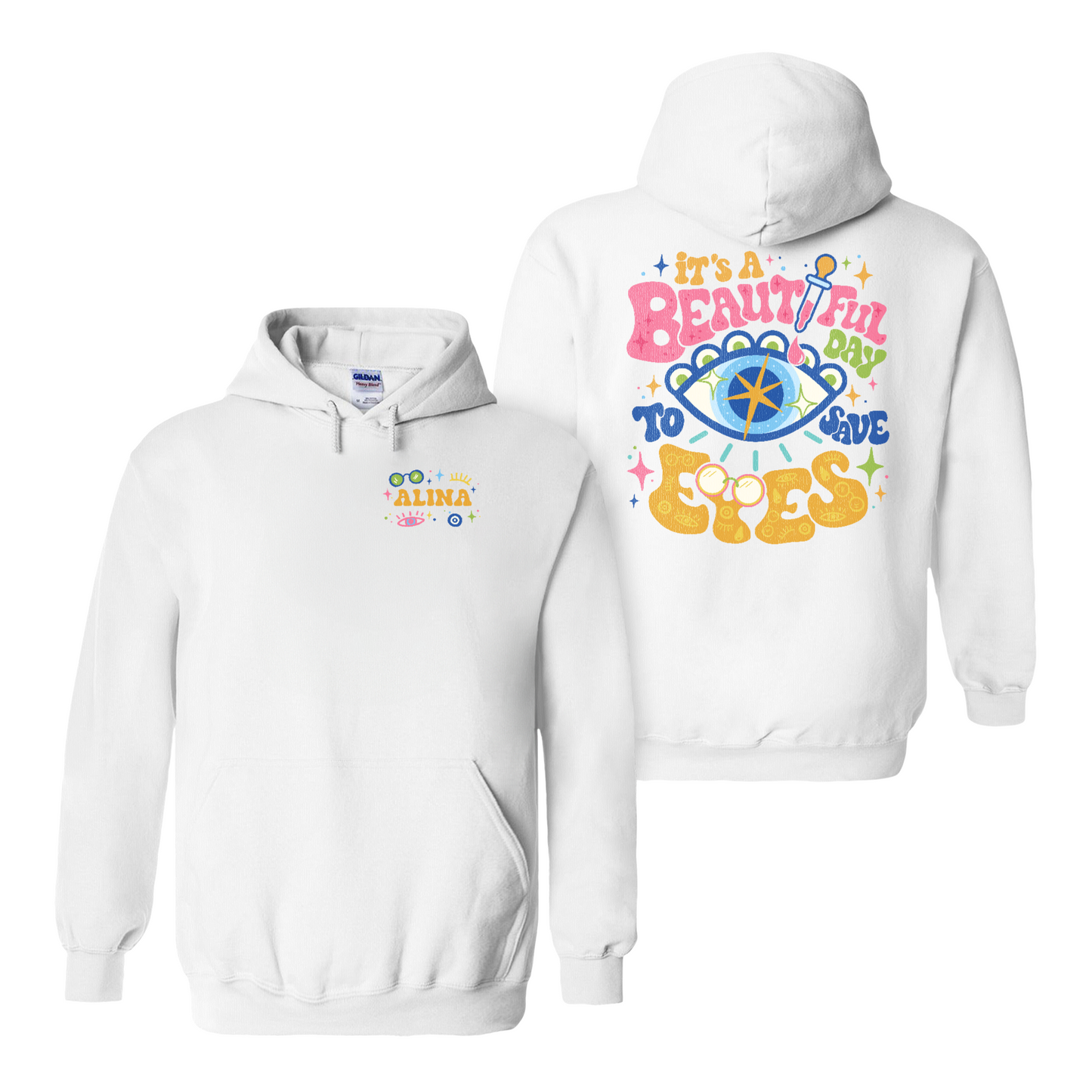 Eye Doctor Hoodie, It's A Beautiful Day To Save Eyes Hoodie,Gift For Graduation