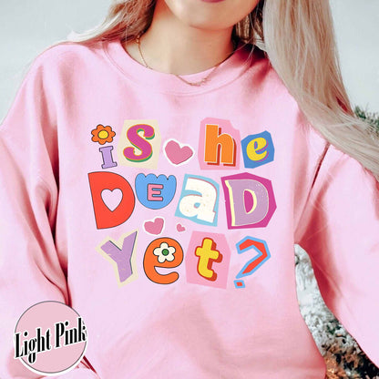 FDT Anti MAGA Sweatshirt, Is He Dead Yet Sweatshirt, Didn’t Vote for Him Feminist Sweatshirt