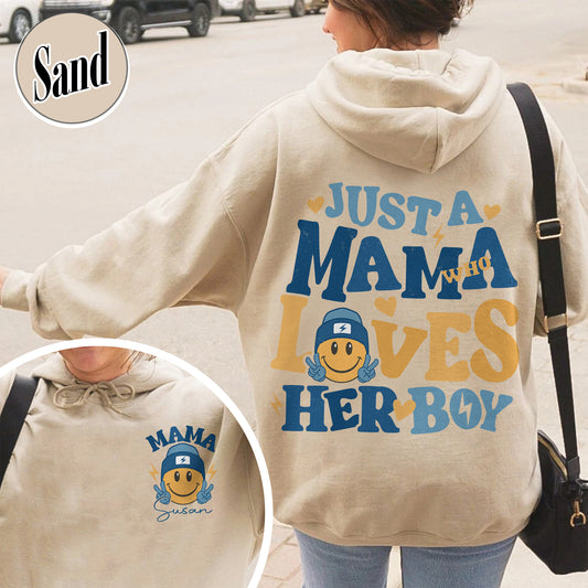 Family Hoodie, Happy Mother’s Day Mommy and Me Hoodie, Custom Matching Mother Son Hoodie