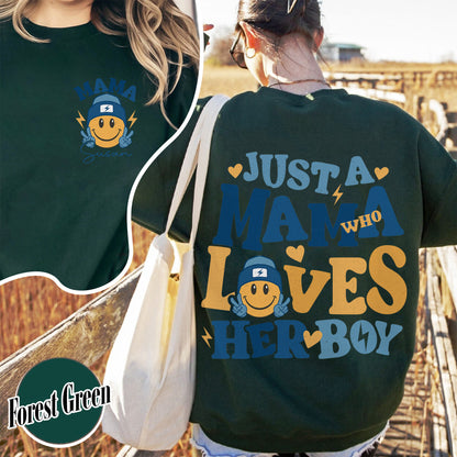 Family Sweatshirt, Happy Mother’s Day Mommy and Me Sweatshirt, Custom Matching Mother Son Sweatshirt