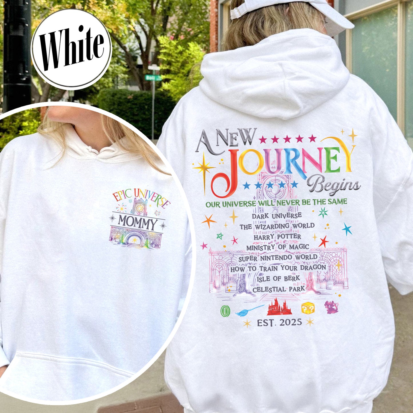 Family Epic Universe Hoodie, Custom Family Universe Park Trip 2025 Hoodie, Family Trip to Orlando Hoodie